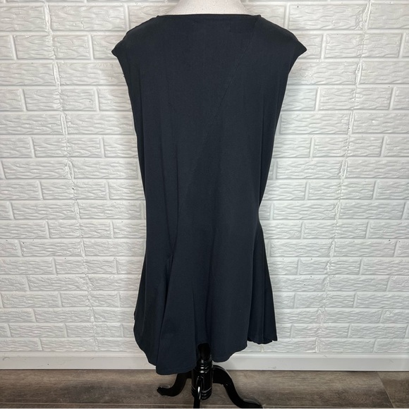 Free People Black V-Neck Dress - Picture 9 of 11